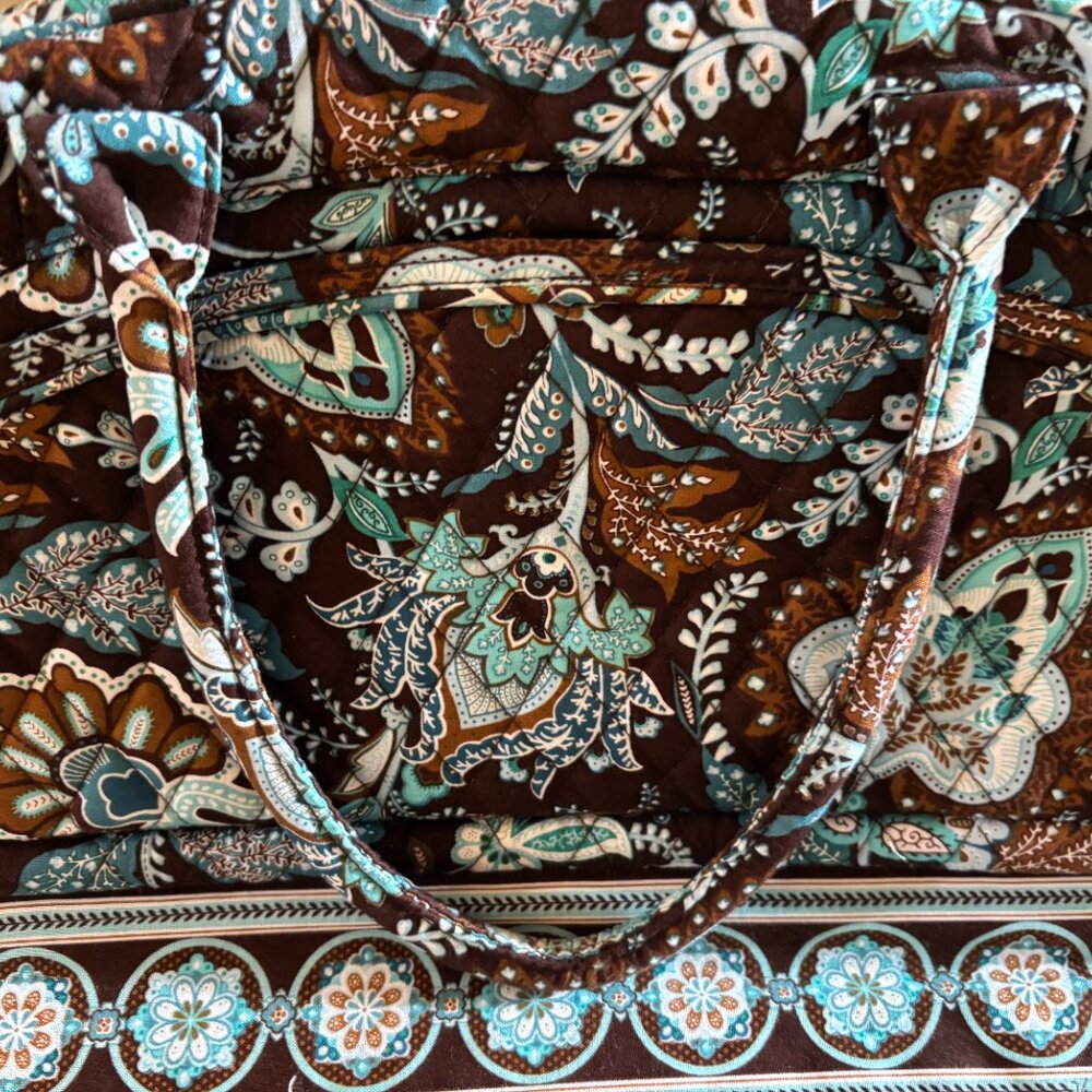 Retired Vera Bradley Laptop Bag Paisley - Picture 5 of 14